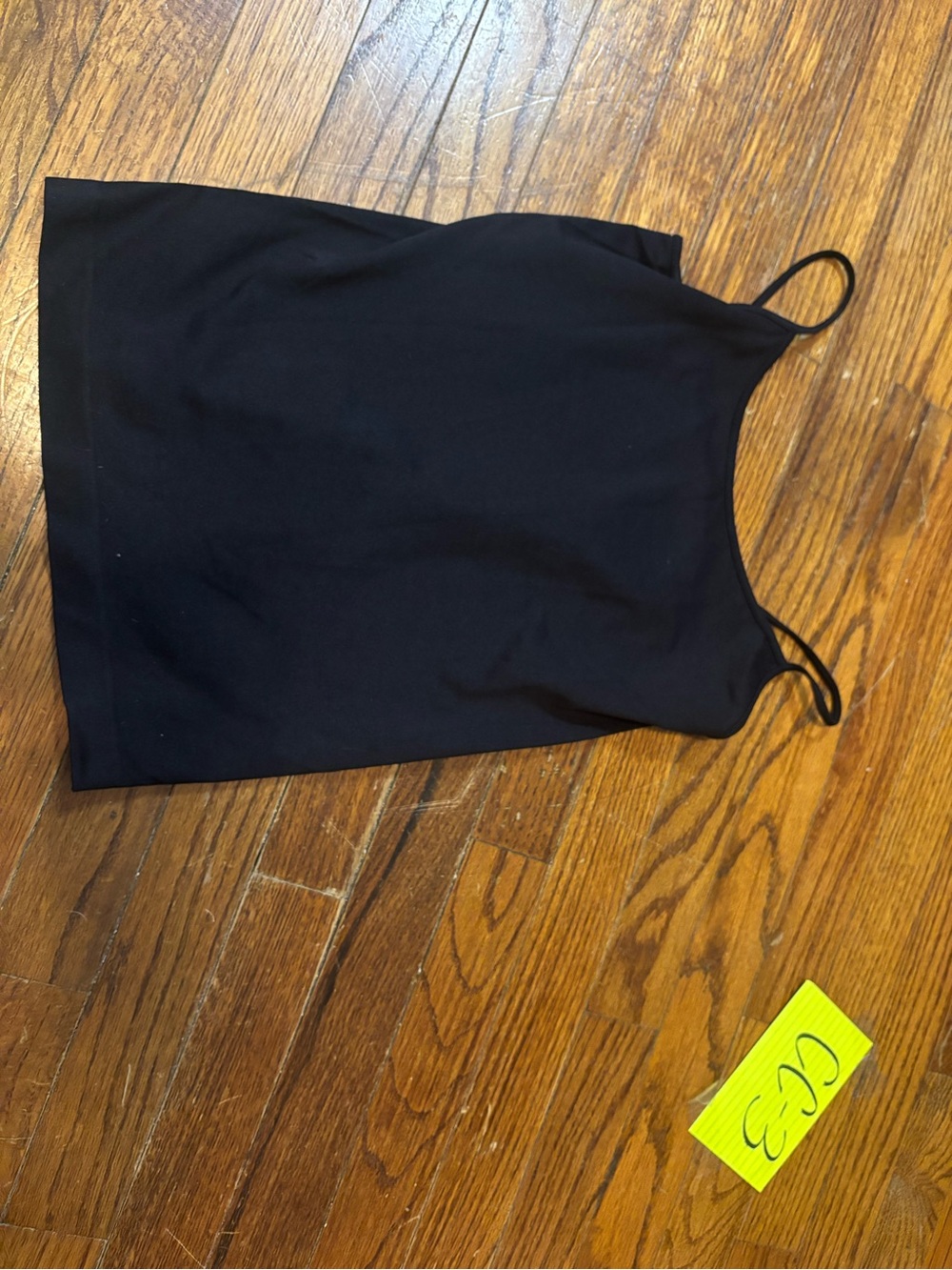 Together Black Spaghetti Strap Tank Top